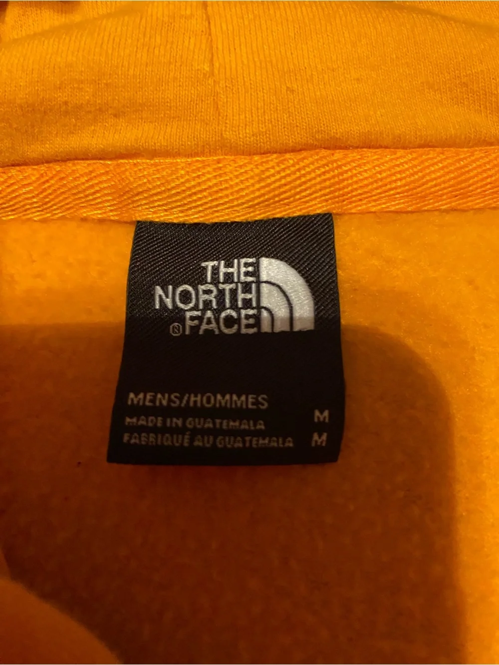 The North Face Men's Bright Orange Hoodie